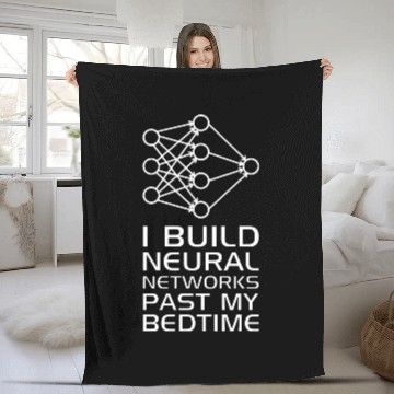 Discover Neural Networks Data Science informatics Fleece Blankets