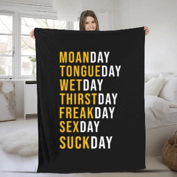 Discover Kinky Sayings Sexy sx Rough Humor Fleece Blankets