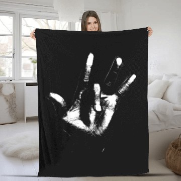 Discover Miles Davis Hand Fleece Blankets