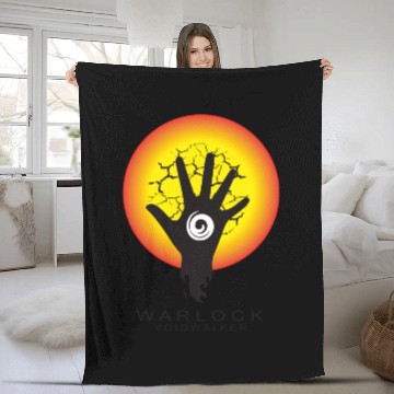 Discover warlock voidwalker Fleece Blankets
