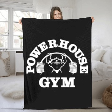 Discover Powerhouse 2021 gym Fleece Blankets