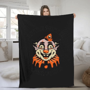 Discover April fools day little mister April fools Fleece Blankets