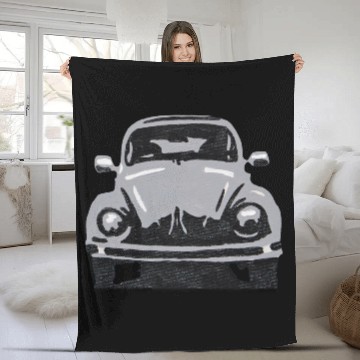 Discover Blue Beetle Fleece Blankets