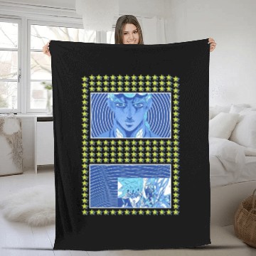 Discover jojo bizarre adventure merch Fleece Blankets