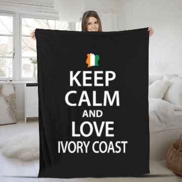 Discover Ivory Coast Fleece Blankets