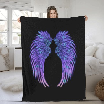 Discover Angel Wings Eagle Wings Broken Wings Wild Wings On Fleece Blankets