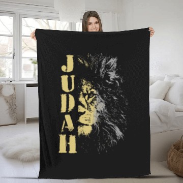 Discover Lion Of Judah Design Hebrew Israelite Design Fleece Blankets
