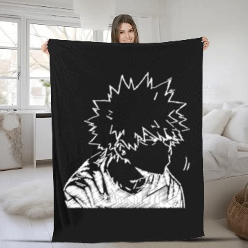 Discover Bakugou Fleece Blankets, Boku NO Hero Academy, Hero Academia