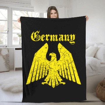 Discover Germany Eagle Fleece Blankets