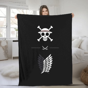 Discover one piece AO Titan Fleece Blankets