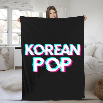 Discover Korean Pop Merchandise K-Pop Fleece Blankets