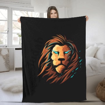 Discover Lion Of Judah Fleece Blankets