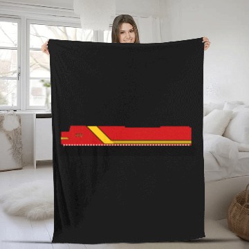 Discover Runaway Train 777 Simple Fleece Blankets