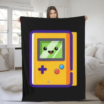 Discover Mini Gameboy Fleece Blankets