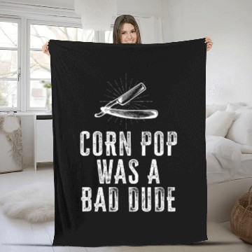 Discover Corn Pop Was A Bad Dude Joe Biden Parody Fleece Blankets