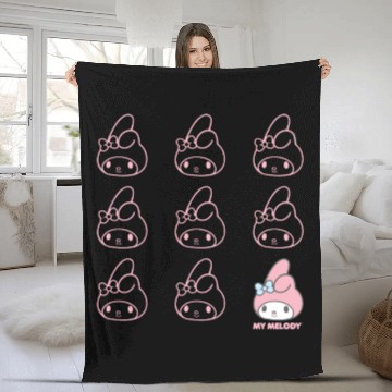 Discover My Melody Real Fleece Blankets