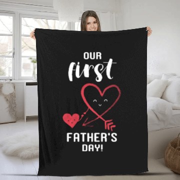 Discover Our First Father's Day Fleece Blankets