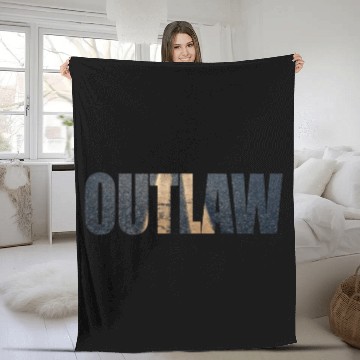 Discover Outlaw Race Street Racing Drag Strip birthday chri Fleece Blankets