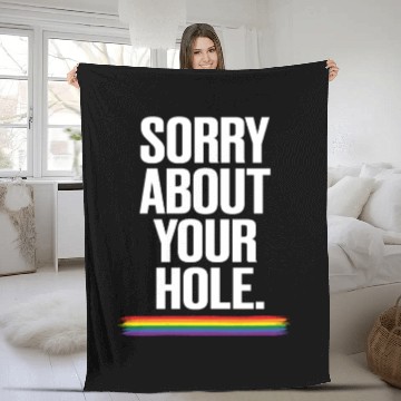 Discover Gay Couple Homosexual LGBTQ Queer Pride Fleece Blankets