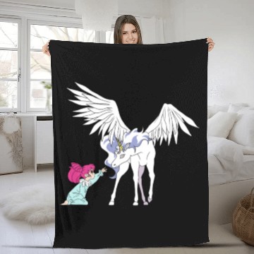 Discover Sailor Moon Pegasus Fleece Blankets