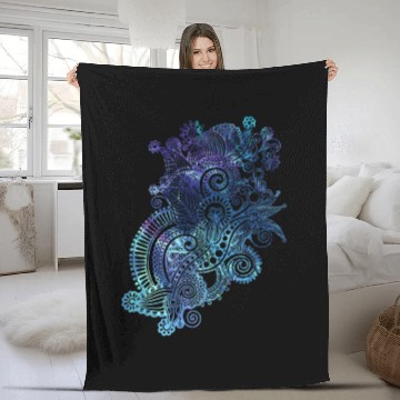 Discover Abstract Fleece Blankets