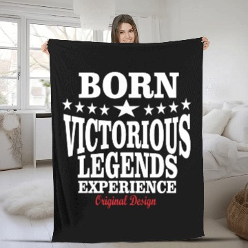Discover Born Victorious:Victorious-Life goes on-I Survived Fleece Blankets