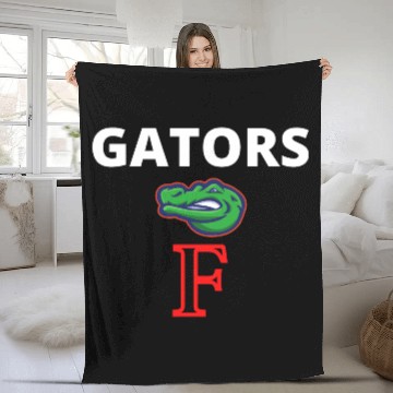 Discover florida gator baseball Fleece Blankets