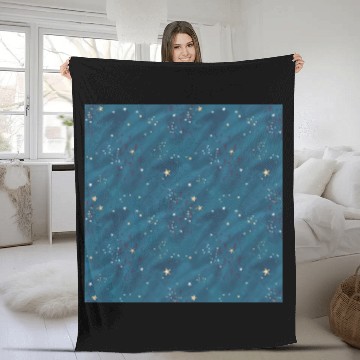 Discover Nautical Neck Gators Stars Fleece Blankets