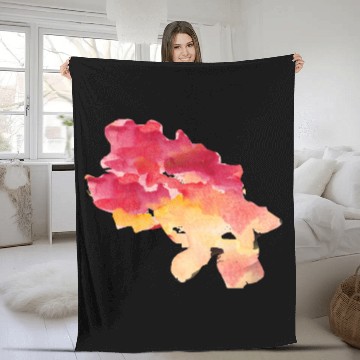 Discover Tulip Colors Fleece Blankets