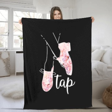 Discover Tap Dance Gifts Tap Dancing Lover Dance Teacher Fleece Blankets