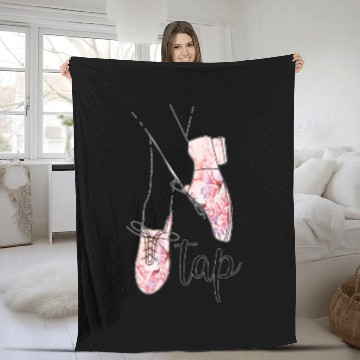 Discover Tap Dance Gifts Tap Dancing Lover Dance Teacher Fleece Blankets
