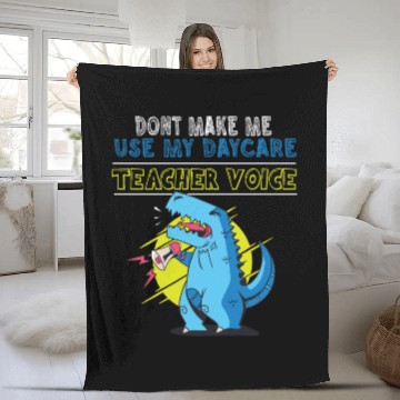 Discover Daycare Teacher Fleece Blankets