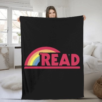 Discover reading rainbow Fleece Blankets