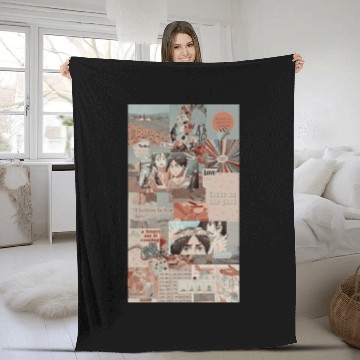 Discover Anime AO Titan rubber case Fleece Blankets
