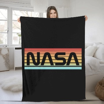 Discover NASA Vintage Style Fleece Blankets