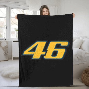 Discover 46 Race Moto GP Fleece Blankets