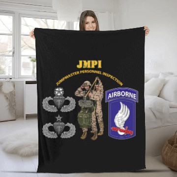 Discover JMPI 173rd Airborne Brigade V1 Fleece Blankets