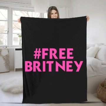 Discover Free Britney, Britney Spears Free, #freebritney Fleece Blankets