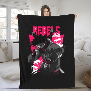 Discover REBELS Fleece Blankets