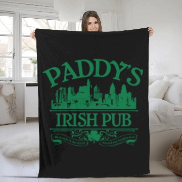 Discover It'S Always Sunny In Philadelphia Paddy’S Irish Pu Fleece Blankets