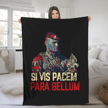 Discover Si Vis Pacem Para Bellum - French Legion Fleece Blankets
