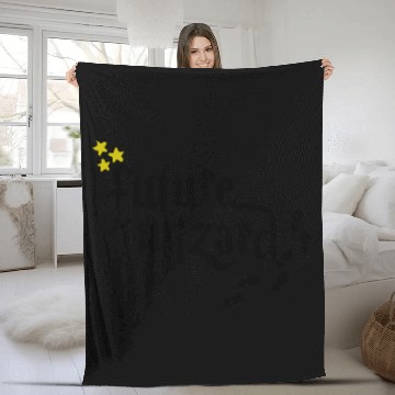 Discover future wizard Fleece Blankets