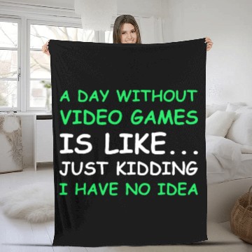 Discover video game Fleece Blankets