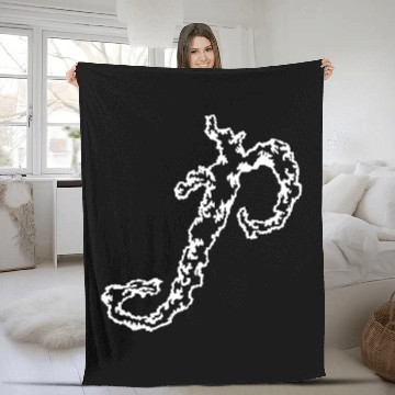 Discover latin letters png horof latin low 01 ab p Fleece Blankets