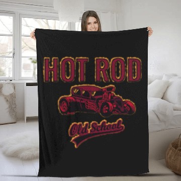 Discover hot rod Fleece Blankets