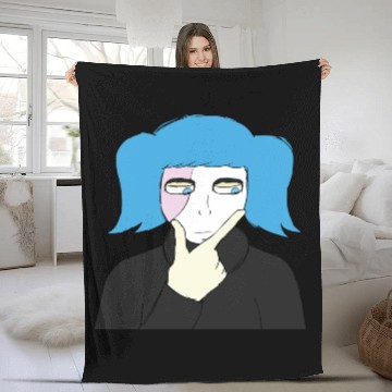 Discover sally face Fleece Blankets