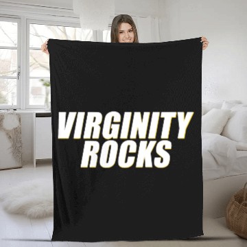 Discover Virginity Rocks 7 Fleece Blankets