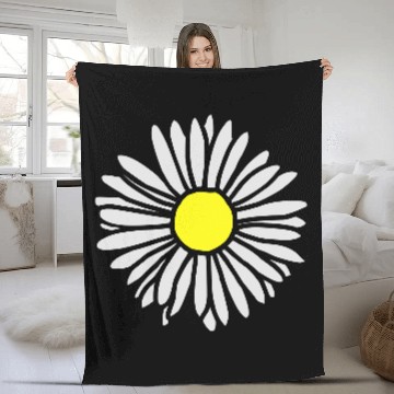 Discover Daisy Bloom Fleece Blankets