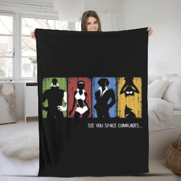 Discover See you space cowboy Fleece Blankets