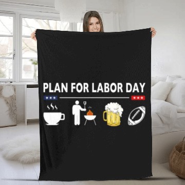 Discover Celebrate Labor Day 2021 for proud Americans Fleece Blankets